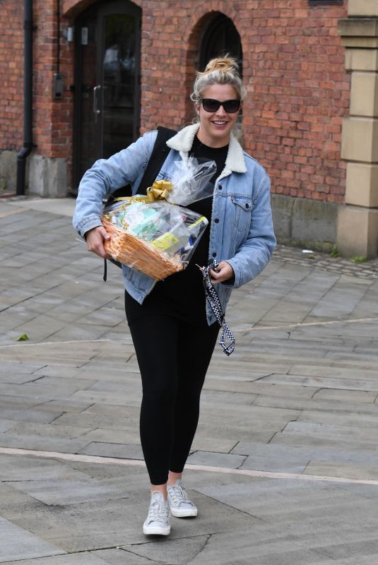 GEMMA ATKINSON Leaves Hits Radio in Manchester 06/07/2019