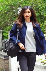 GEMMA CHAN Out and About in Primrose Hill 06/17/2019