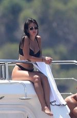 GEORGINA RODRIGUEZ in Bikini and Cristiano Ronaldo at a Yacht in France 06/23/2019