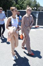 GIGI and BELLA HADID Out in Florence 06/13/2019