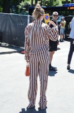 GIGI and BELLA HADID Out in Florence 06/13/2019