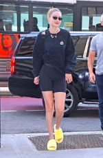 GIGI HADID Arrives at an Office in New York 06/11/2019
