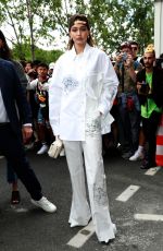 GIGI HADID Arrives at Louis Vuitton Fashion Show in Paris 06/20/2019