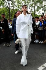 GIGI HADID Arrives at Louis Vuitton Fashion Show in Paris 06/20/2019