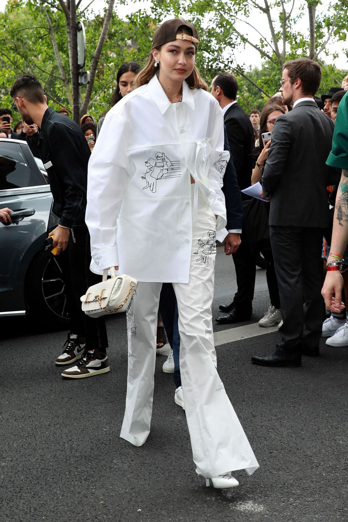 GIGI HADID Arrives at Louis Vuitton Fashion Show in Paris 06/20/2019 – HawtCelebs