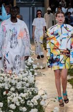 GIGI HADID at Off-white Runway Show in Paris 06/19/2019