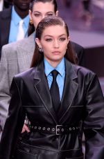 GIGI HADID at Versace Fashion Show in Milan 06/15/2019