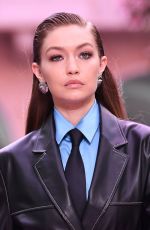 GIGI HADID at Versace Fashion Show in Milan 06/15/2019