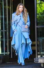 GIGI HADID Leaves Her Hotel in New York 06/03/2019