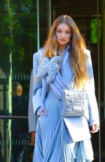 GIGI HADID Leaves Her Hotel in New York 06/03/2019