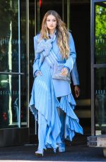 GIGI HADID Leaves Her Hotel in New York 06/03/2019