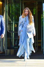 GIGI HADID Leaves Her Hotel in New York 06/03/2019