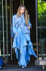GIGI HADID Leaves Her Hotel in New York 06/03/2019