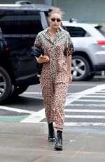 GIGI HADID Out and About in New York 06/10/2019