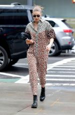 GIGI HADID Out and About in New York 06/10/2019