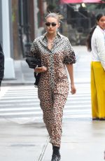 GIGI HADID Out and About in New York 06/10/2019
