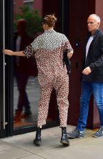 GIGI HADID Out and About in New York 06/10/2019
