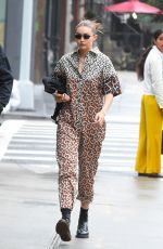 GIGI HADID Out and About in New York 06/10/2019