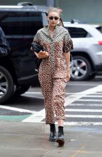 GIGI HADID Out and About in New York 06/10/2019