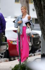 HAILEY and Justin BIEBER Arrives at Watsco Arena in Miami 06/14/2019