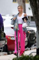 HAILEY and Justin BIEBER Arrives at Watsco Arena in Miami 06/14/2019