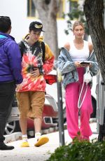 HAILEY and Justin BIEBER Arrives at Watsco Arena in Miami 06/14/2019