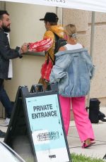 HAILEY and Justin BIEBER Arrivies at a Church in Miami 06/14/2019