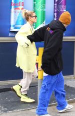 HAILEY and Justin BIEBER at a Juice Bar in Hollywood 06/01/2019