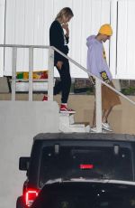 HAILEY and Justin BIEBER Leaves Church in Los Angeles 06/05/2019