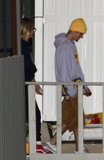 HAILEY and Justin BIEBER Leaves Church in Los Angeles 06/05/2019