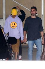 HAILEY and Justin BIEBER Leaves Church in Los Angeles 06/05/2019