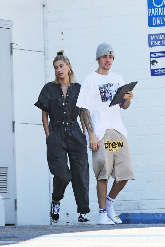 HAILEY and Justin BIEBER Out in Los Angeles 06/08/2019