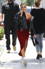 HAILEY BALDWIN at Nine Zero One Salon in Los Angeles 06/05/2019