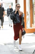 HAILEY BALDWIN at Nine Zero One Salon in Los Angeles 06/05/2019