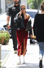 HAILEY BALDWIN at Nine Zero One Salon in Los Angeles 06/05/2019
