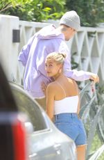 HAILEY BIEBER and Justin Bieber Enjoy Justin