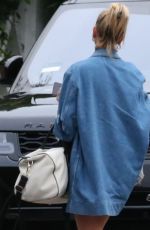 HAILEY BIEBER Arrives at Her Home in Beverly Hills 06/24/2019