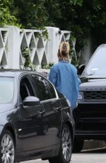 HAILEY BIEBER Arrives at Her Home in Beverly Hills 06/24/2019