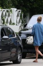 HAILEY BIEBER Arrives at Her Home in Beverly Hills 06/24/2019