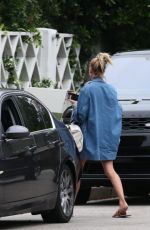 HAILEY BIEBER Arrives at Her Home in Beverly Hills 06/24/2019