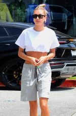 HAILEY BIEBER Heading to Cha Cha Matcha in Los Angeles 06/03/2019