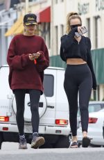 HAILEY BIEBER Leaves Pilates Class in West Hollywood 06/26/2019