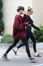 HAILEY BIEBER Leaves Pilates Class in West Hollywood 06/26/2019