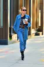 HAILEY BIEBER Out and About in New York 06/22/2019