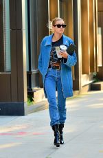 HAILEY BIEBER Out and About in New York 06/22/2019