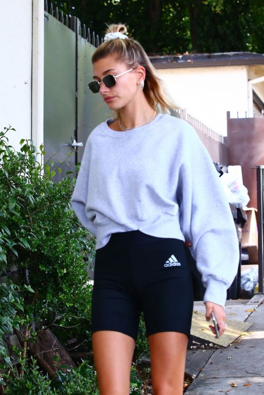 HAILEY BIEBER Out and About in West Hollywood 05/31/2019
