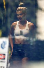 HAILEY BIEBER Working Out at Dogpound in Los Angeles 06/03/2019