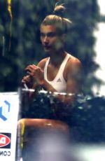 HAILEY BIEBER Working Out at Dogpound in Los Angeles 06/03/2019