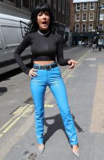 HALSEY Arrives at Kiss FM Studios in London 06/05/2019
