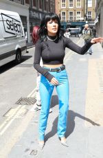HALSEY Arrives at Kiss FM Studios in London 06/05/2019